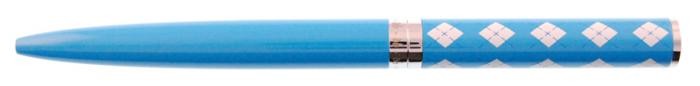 Deborah Bedard Design Ballpoint pen, Argyle serie Blue
