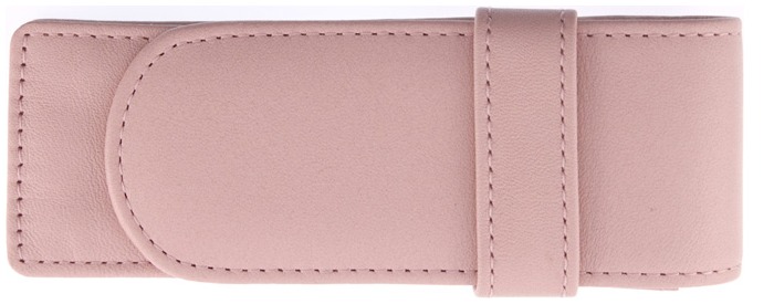 Royce Leather Pouch, Pen Cases series Salmon (2)