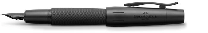 Stylo plume Faber-Castell, série E-motion Pure Black Touch Noir