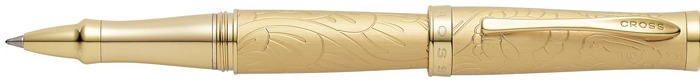 Stylo bille roulante Cross, série 2015 Year of the Goat Plaqué or 23kt