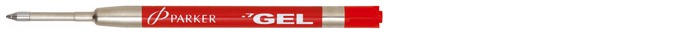 Recharge Gel pour stylo à bille Parker , série Refill & ink - Recharge & encre Encre rouge