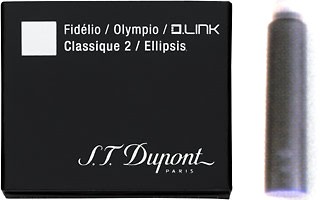 Cartouche d'encre Dupont, S.T., série Refill & ink - Recharge & encre Encre violette